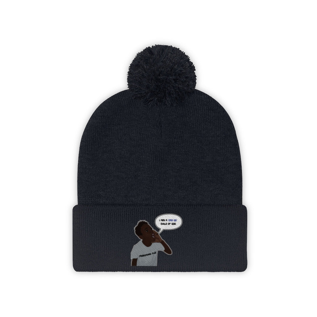 Kingston's Pom Pom Beanie - Obsidian's LLC