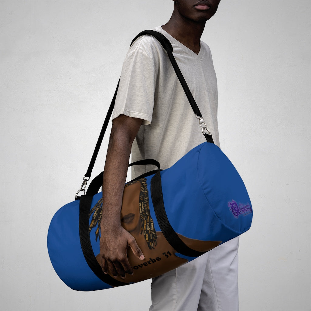 Proverbs 31 Locs Duffel Bag - Obsidian's LLC