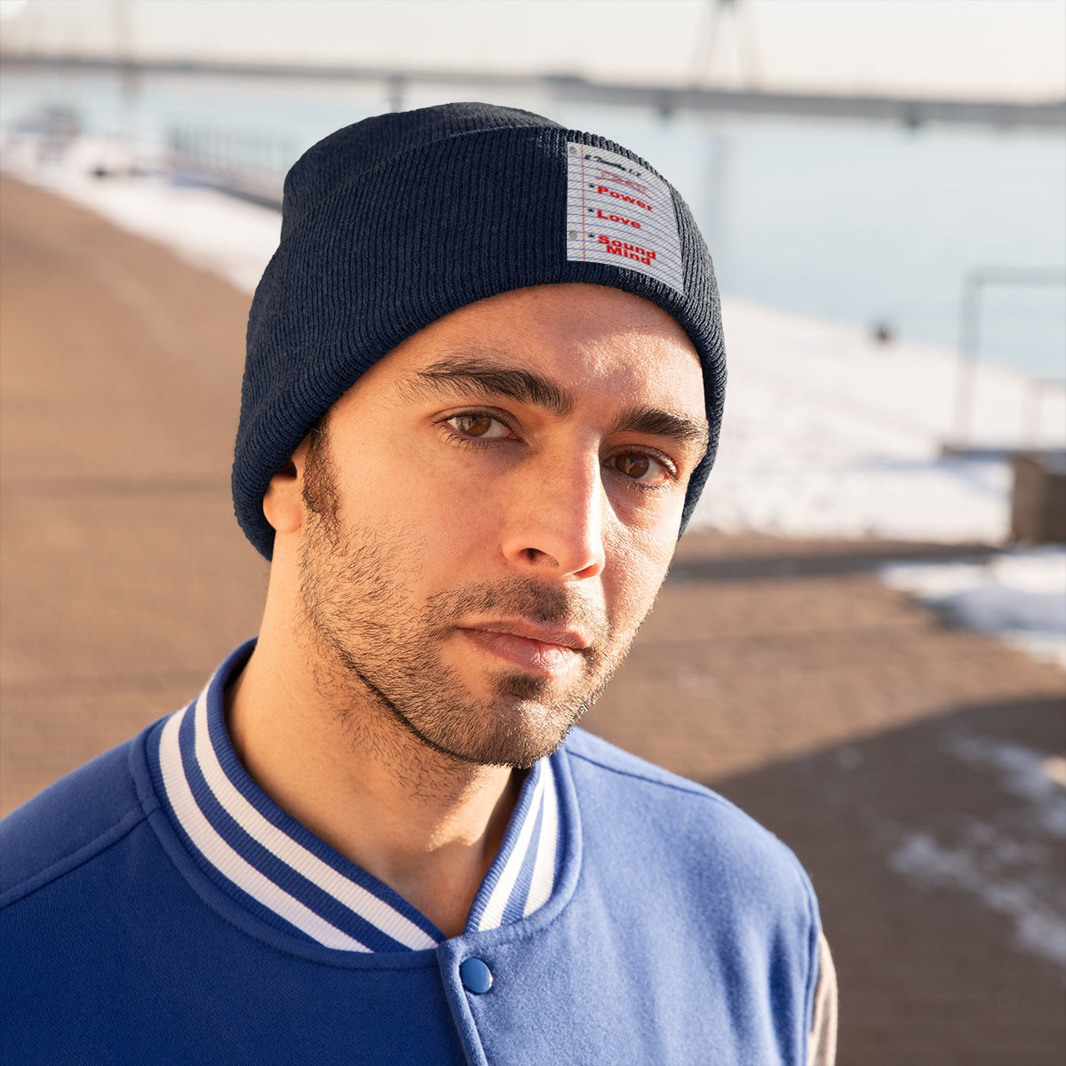 NO FEAR Knit Beanie - Obsidian's LLC