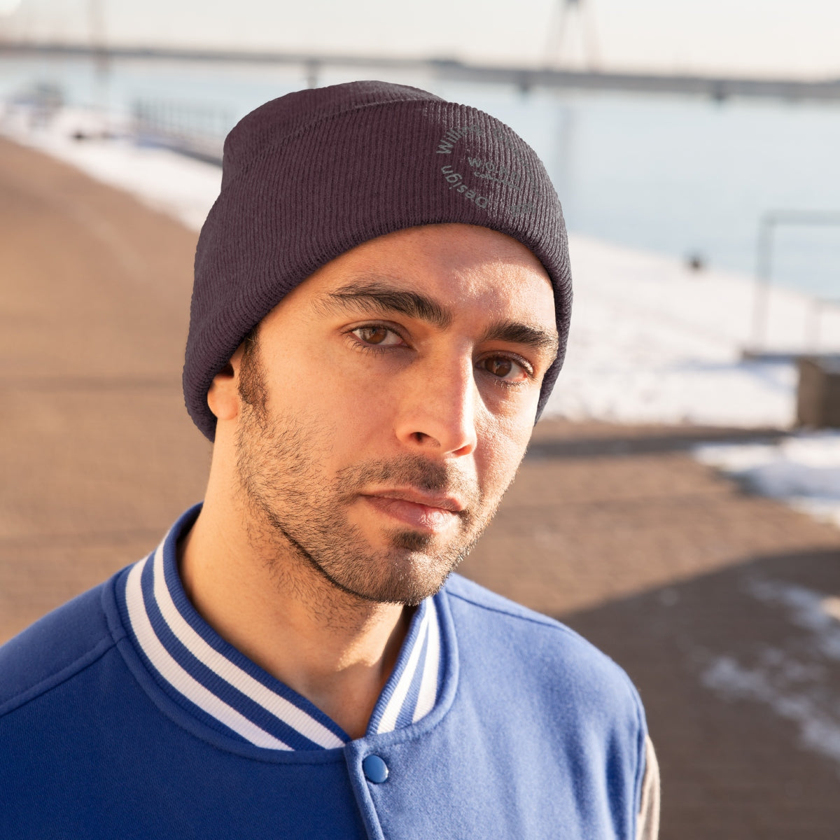 W.O.R.D Knit Beanie - Obsidian's LLC