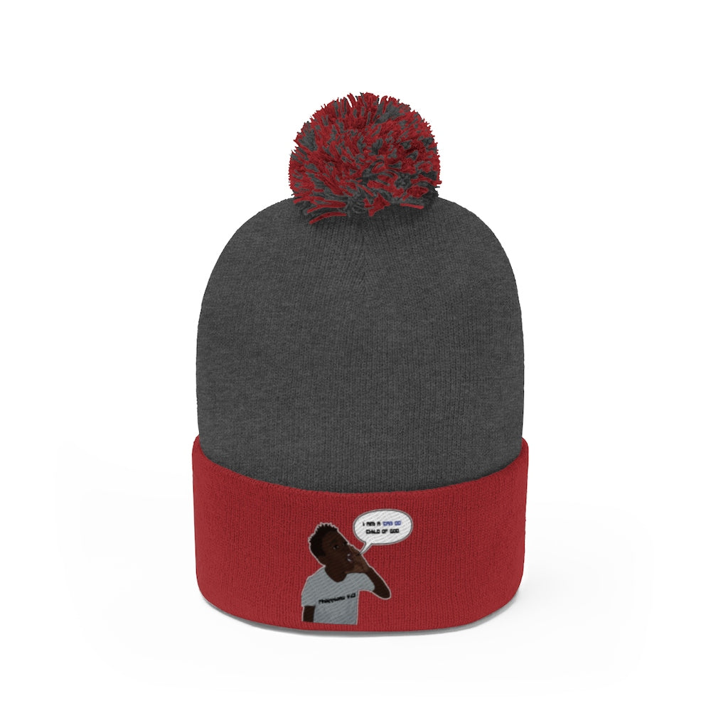 Kingston's Pom Pom Beanie - Obsidian's LLC