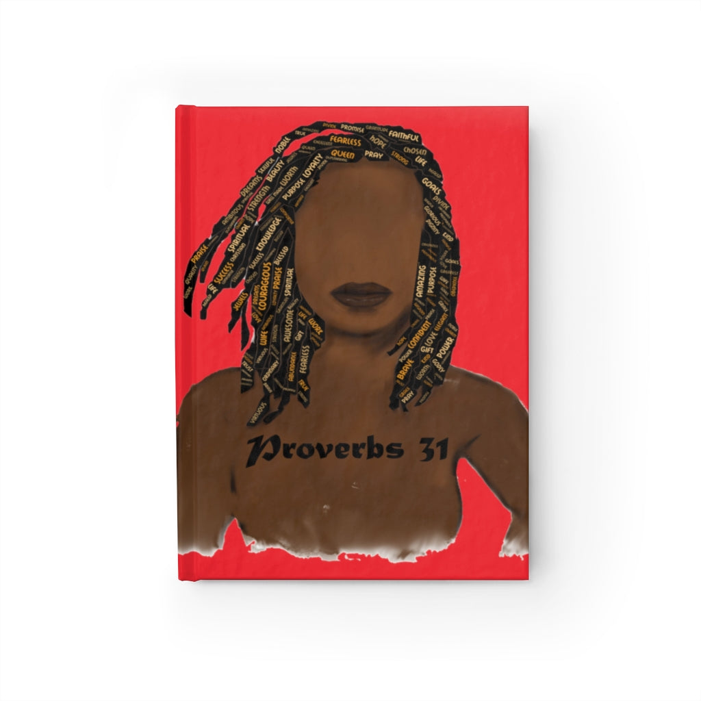 Proverbs 31 Locs Journal - Ruled Line - Obsidian's LLC