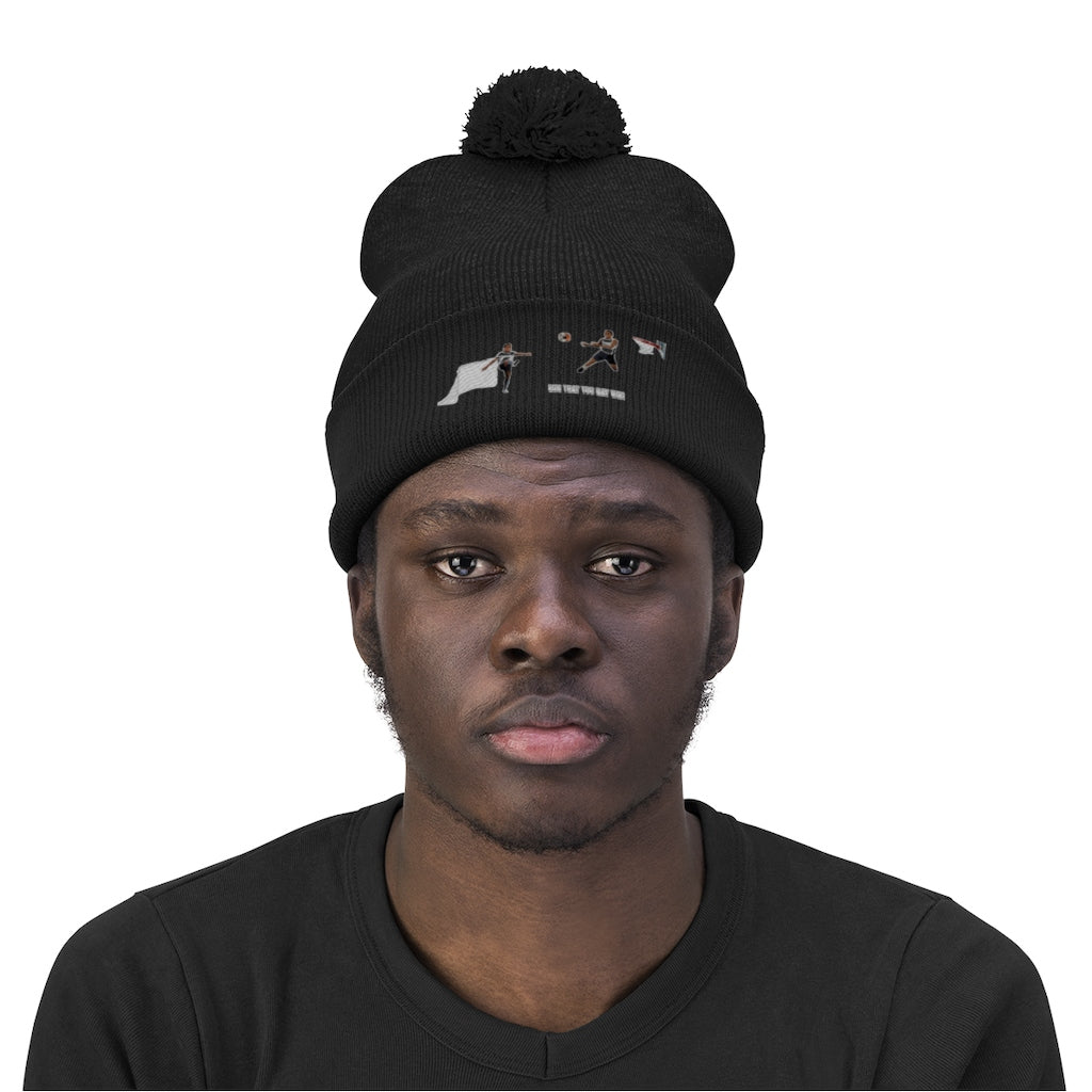 Amari's Pom Pom Beanie - Obsidian's LLC
