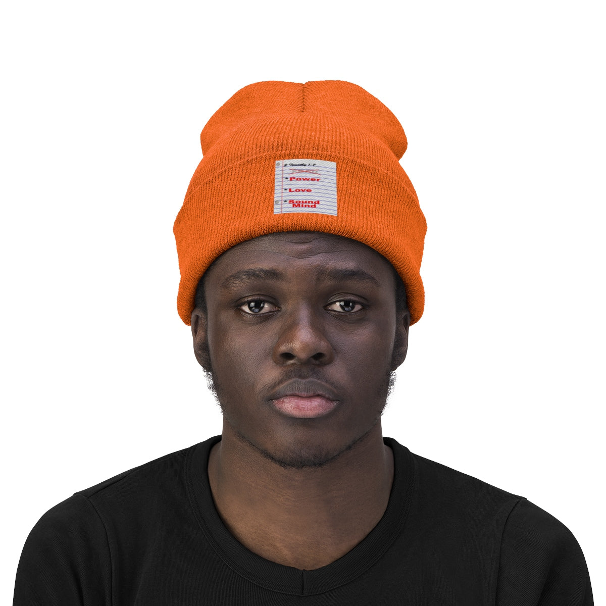 NO FEAR Knit Beanie - Obsidian's LLC