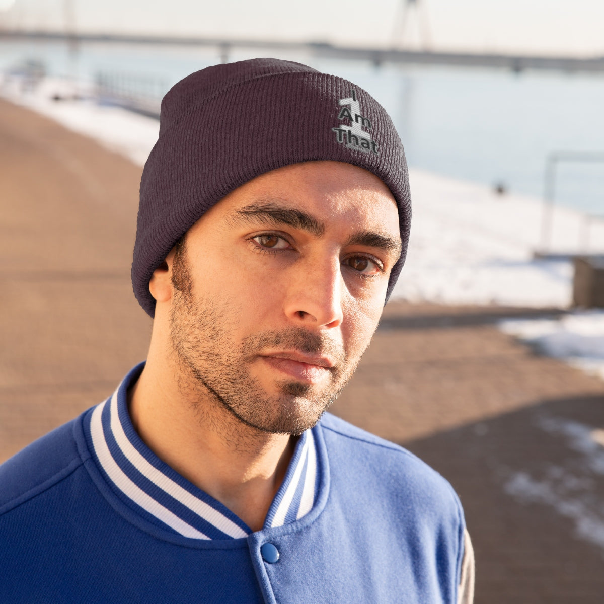 I Am That 1 Knit Beanie - Obsidian's LLC