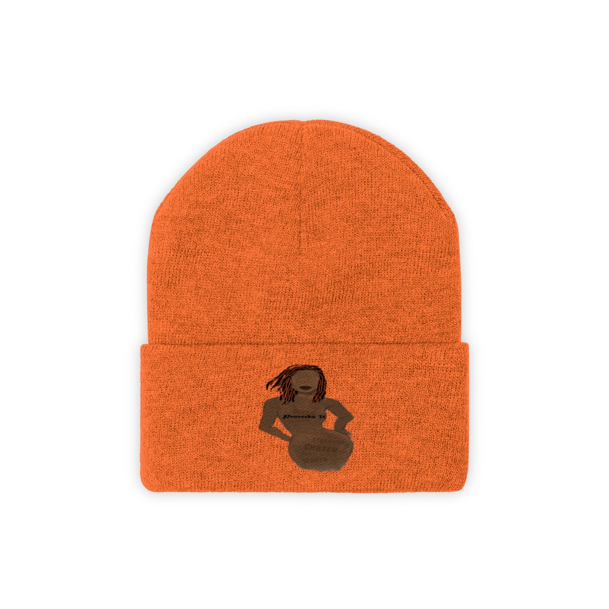 Proverbs 31 Loc Lady Knit Beanie - Obsidian's LLC