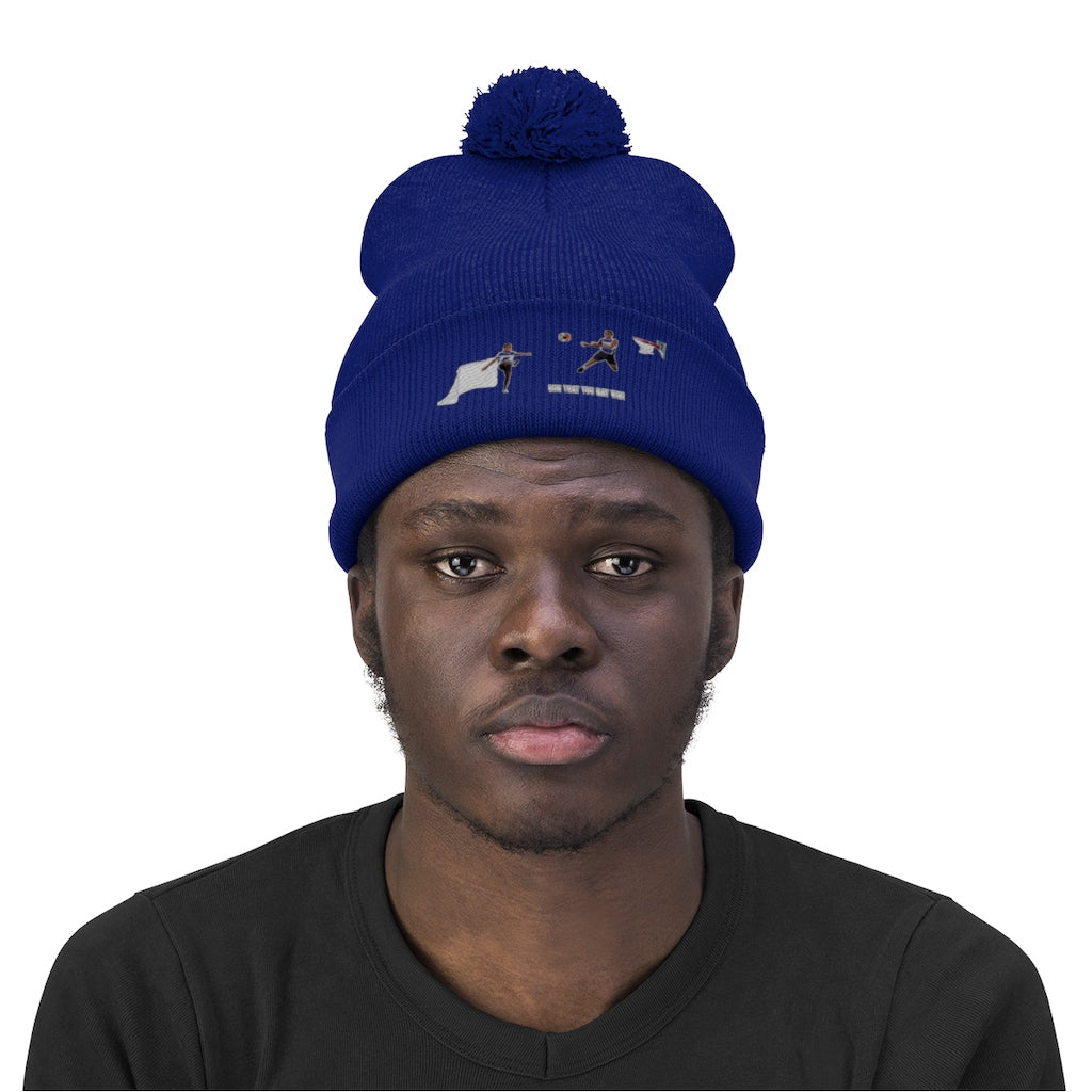 Amari's Pom Pom Beanie - Obsidian's LLC