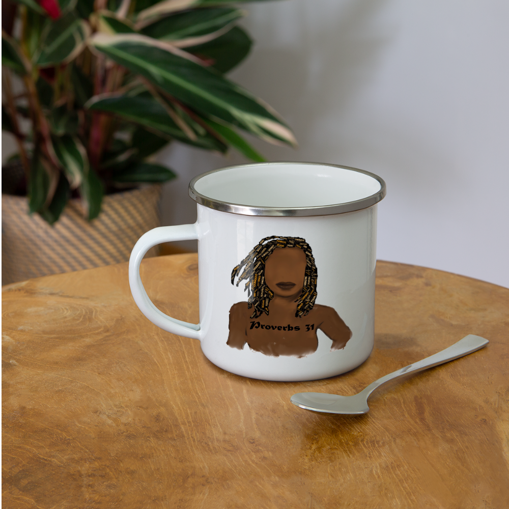 Proverbs 31 Locs Camper Mug - Obsidian's LLC