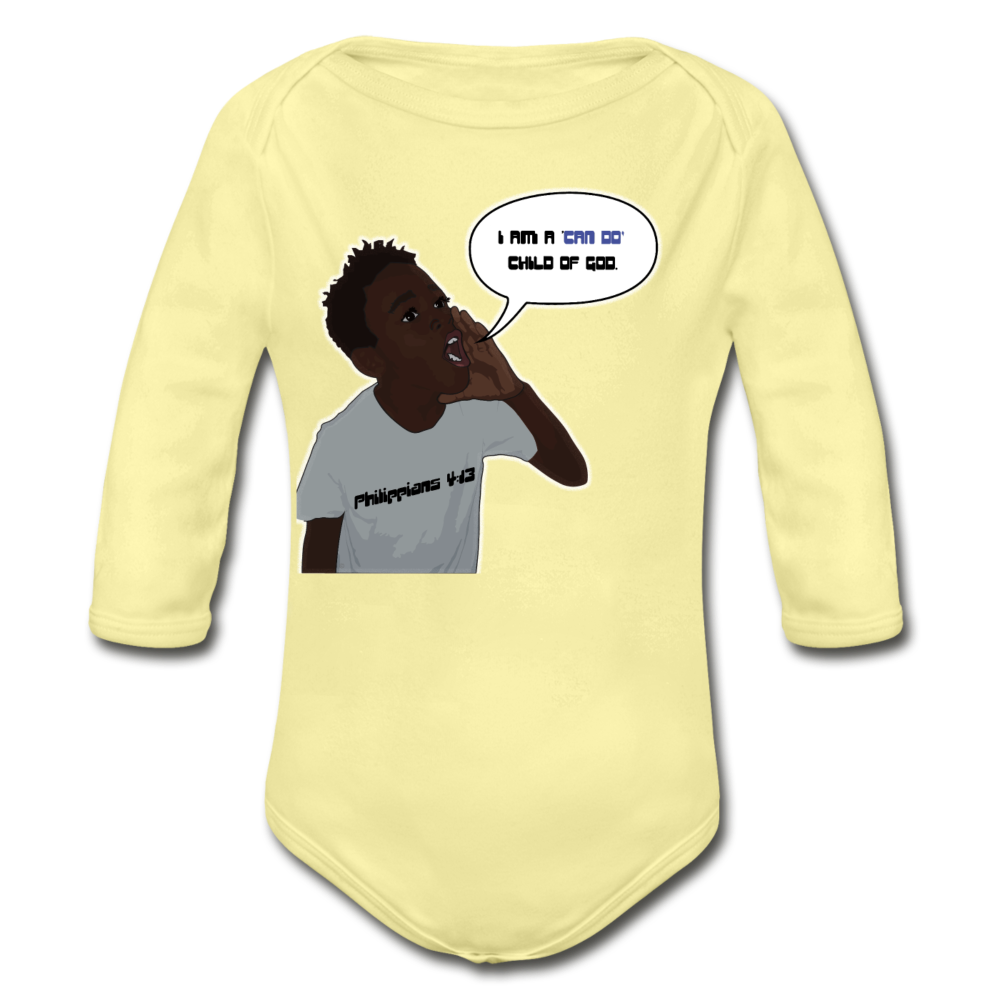 Kingston Organic Long Sleeve Baby Bodysuit - Obsidian's LLC
