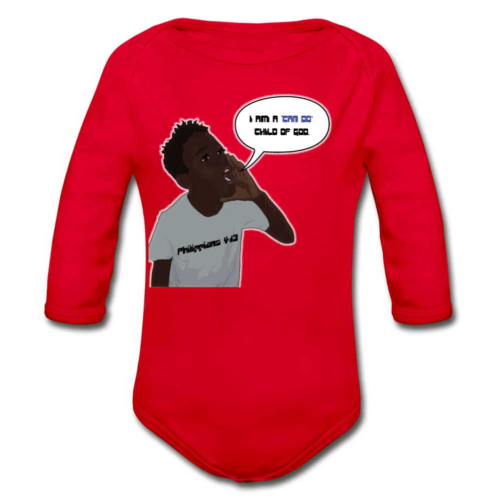 Kingston Organic Long Sleeve Baby Bodysuit - Obsidian's LLC