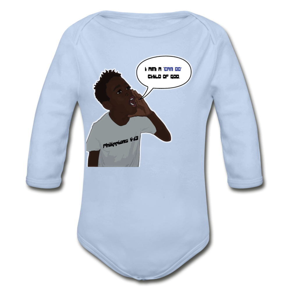 Kingston Organic Long Sleeve Baby Bodysuit - Obsidian's LLC