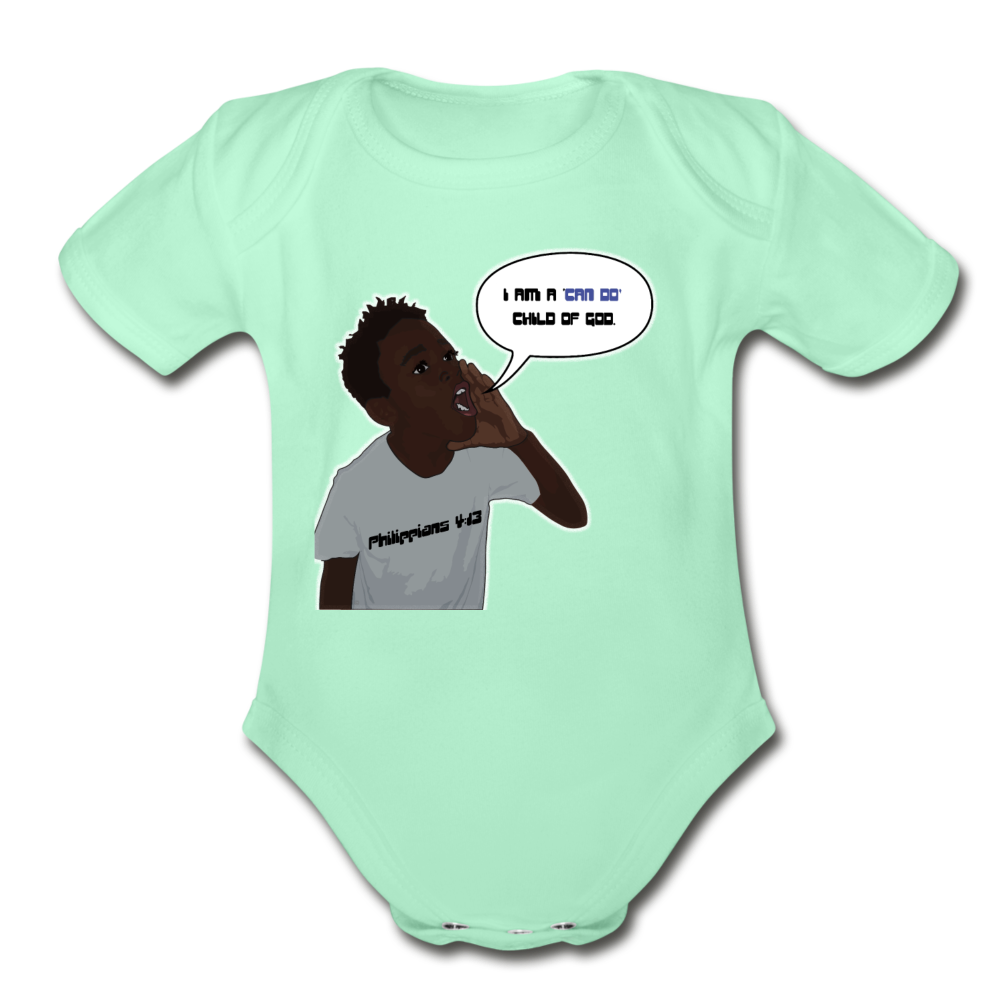Kingston Organic Short Sleeve Baby Bodysuit - Obsidian's LLC