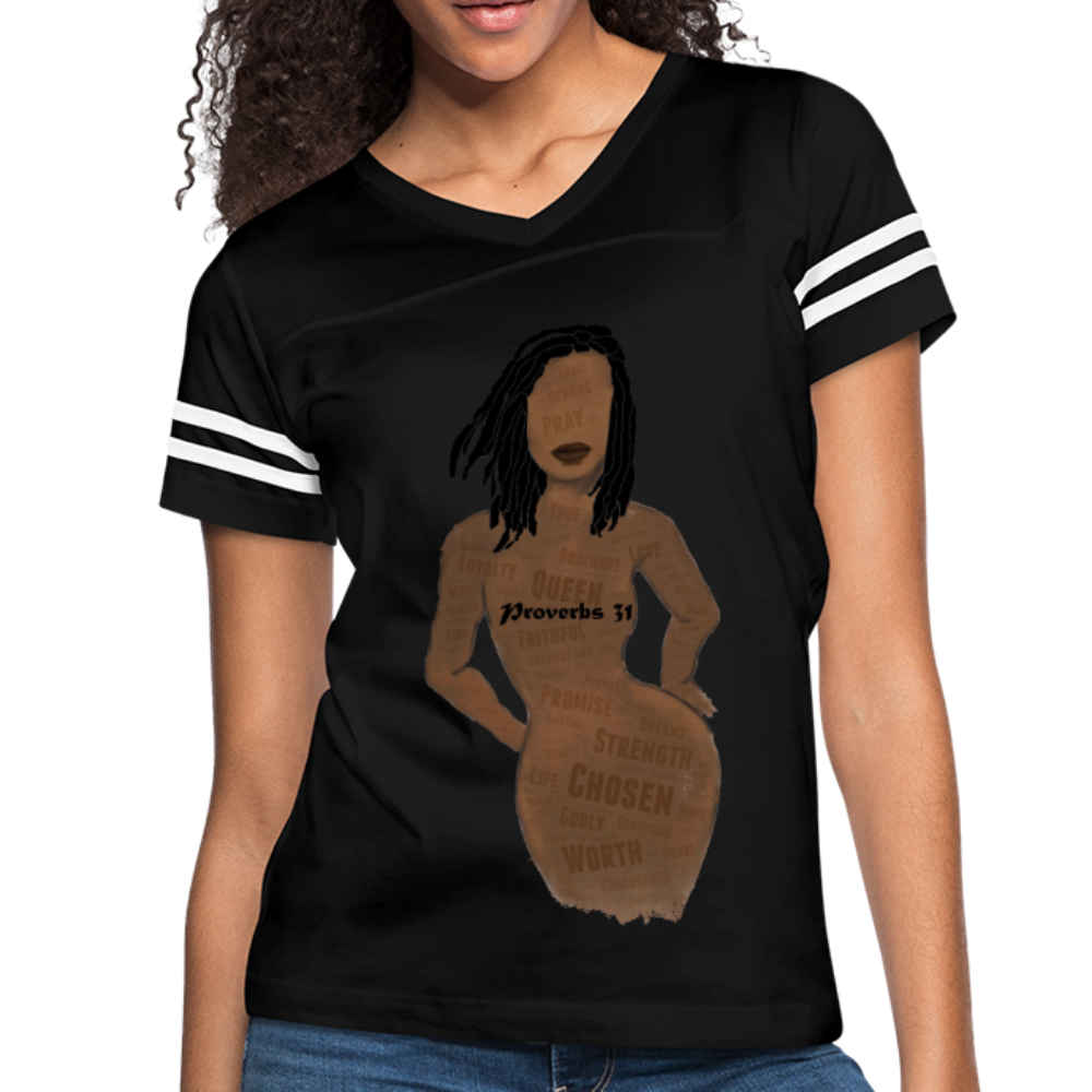 Proverbs 31 Loc Lady Vintage Sport T-Shirt - Obsidian's LLC