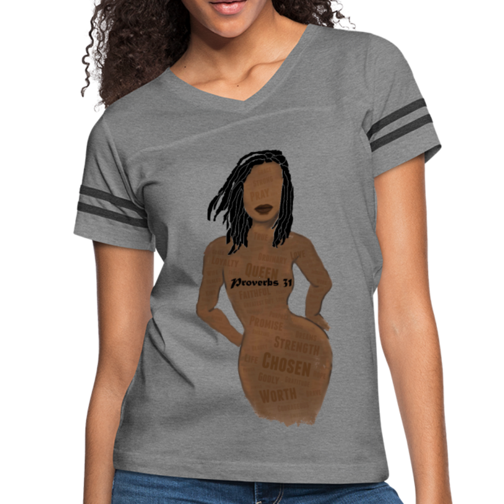 Proverbs 31 Loc Lady Vintage Sport T-Shirt - Obsidian's LLC
