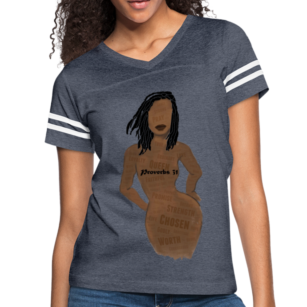 Proverbs 31 Loc Lady Vintage Sport T-Shirt - Obsidian's LLC