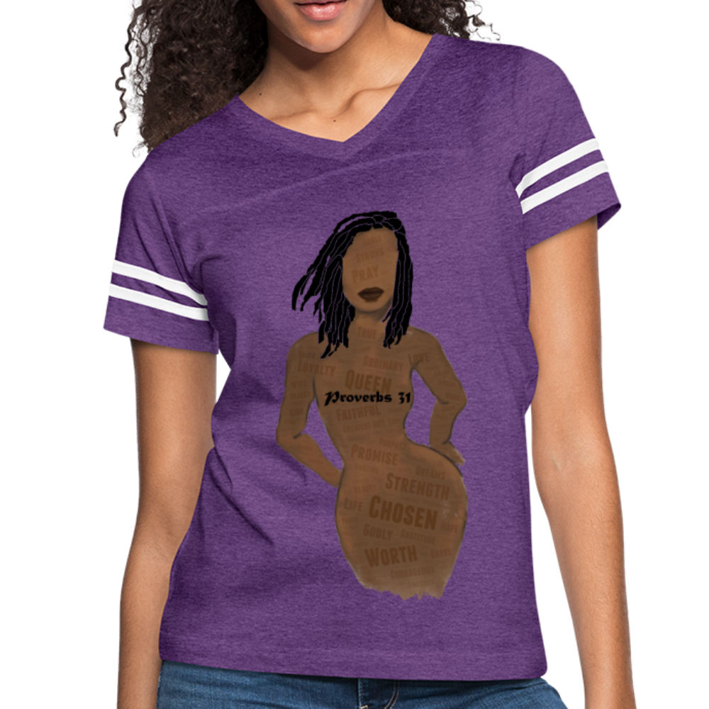 Proverbs 31 Loc Lady Vintage Sport T-Shirt - Obsidian's LLC