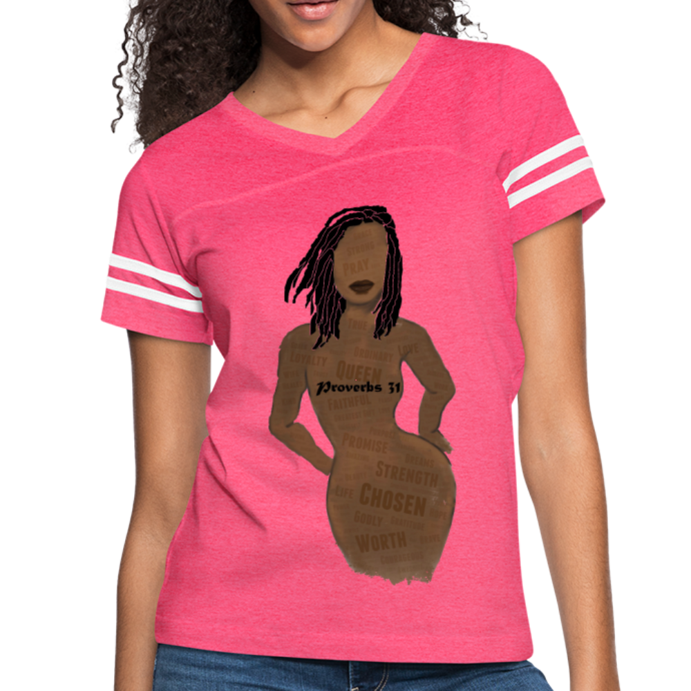Proverbs 31 Loc Lady Vintage Sport T-Shirt - Obsidian's LLC