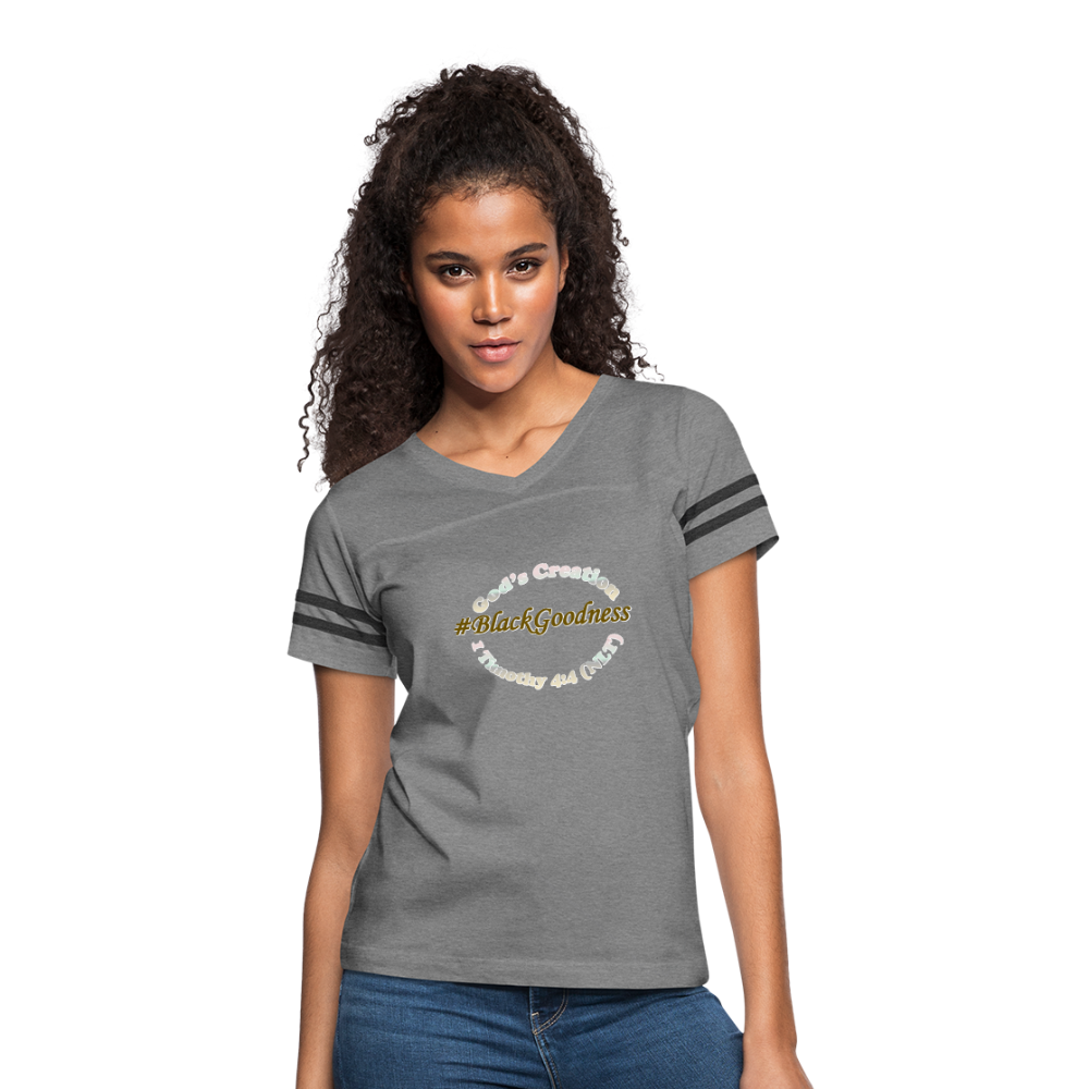 Black Goodness Vintage Sport T-Shirt - Obsidian's LLC