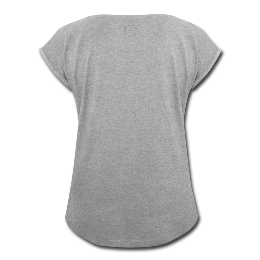 Black Goodness Roll Cuff T-Shirt - Obsidian's LLC