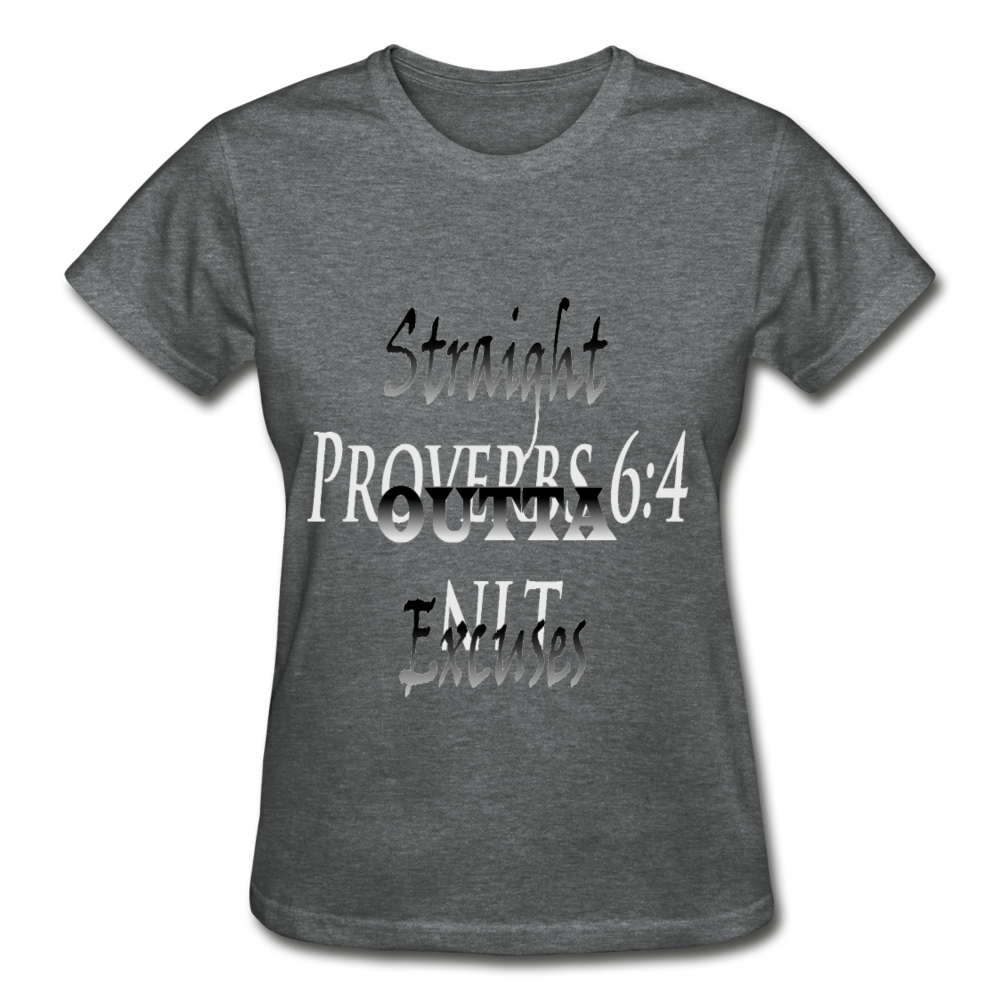 Straight Outta Excuses Gildan Ultra Cotton T-Shirt - Obsidian's LLC