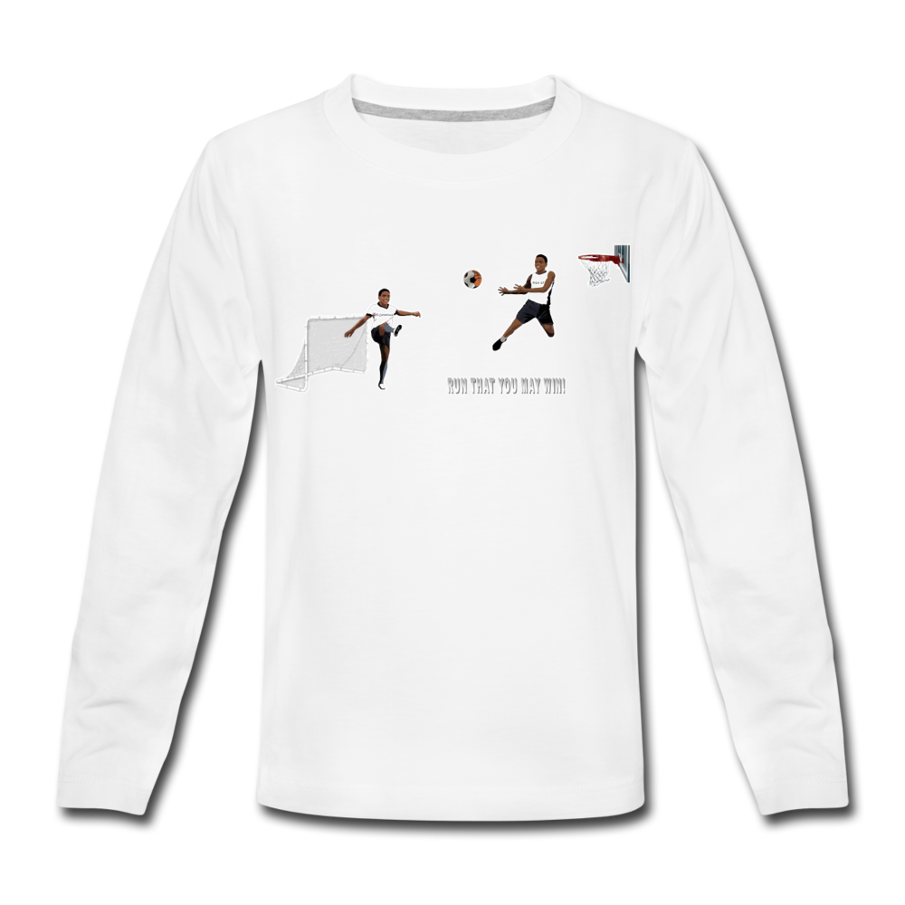Amari Kids' Premium Long Sleeve T-Shirt - Obsidian's LLC