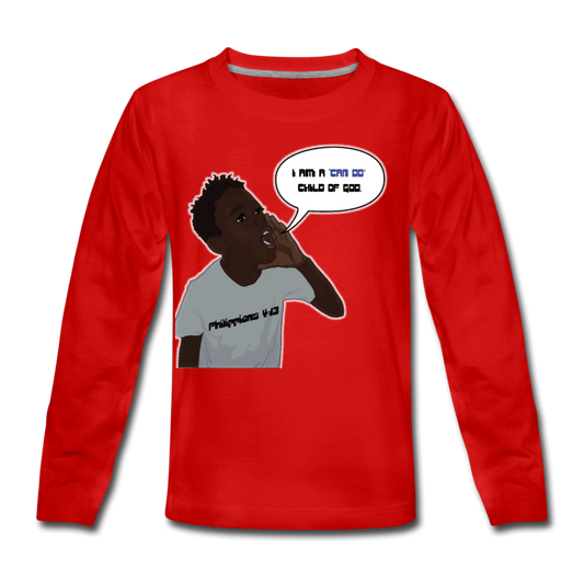 Kingston Kids' Premium Long Sleeve T-Shirt - Obsidian's LLC