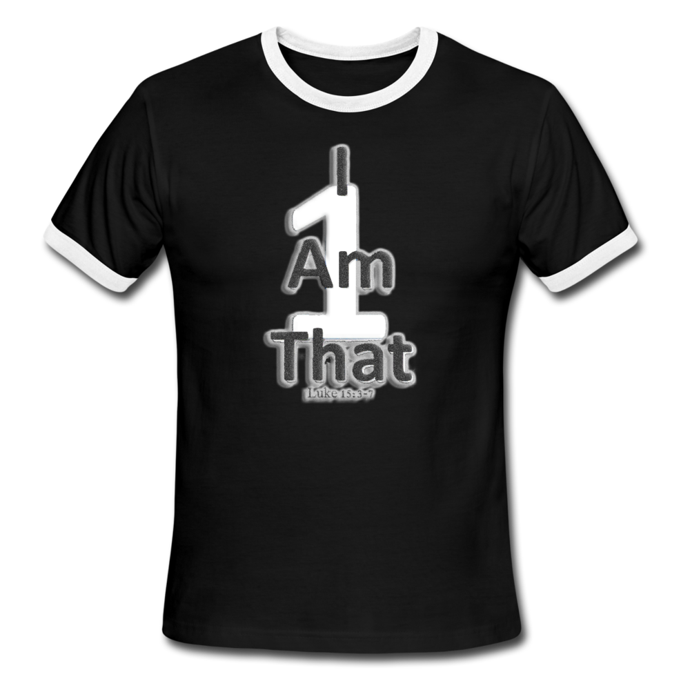 That One Ringer T-Shirt - black/white