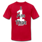 That One Unisex Jersey T-Shirt by Bella + Canvas - red
