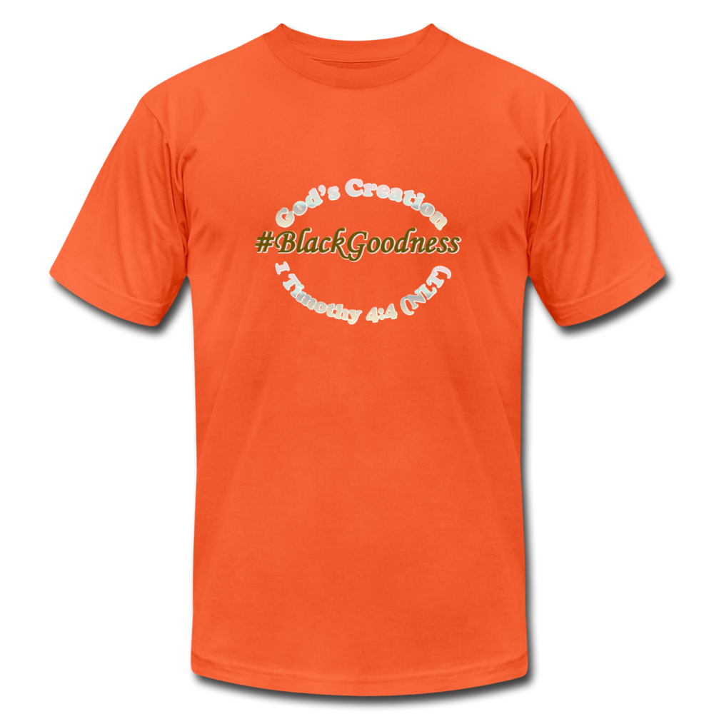 Black Goodness Unisex Jersey T-Shirt by Bella + Canvas - Obsidian's LLC