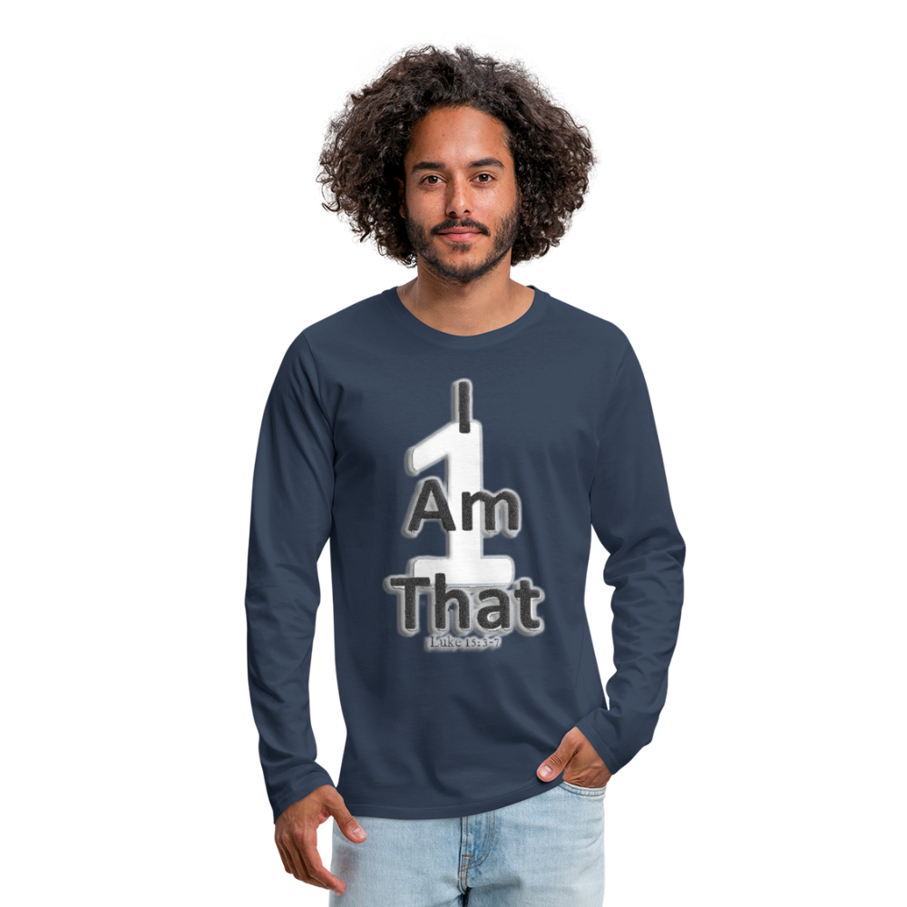 That One Premium Long Sleeve T-Shirt - navy