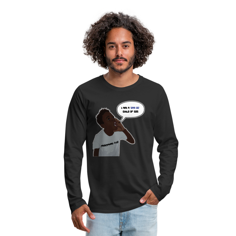 Kingston Men's Premium Long Sleeve T-Shirt - black