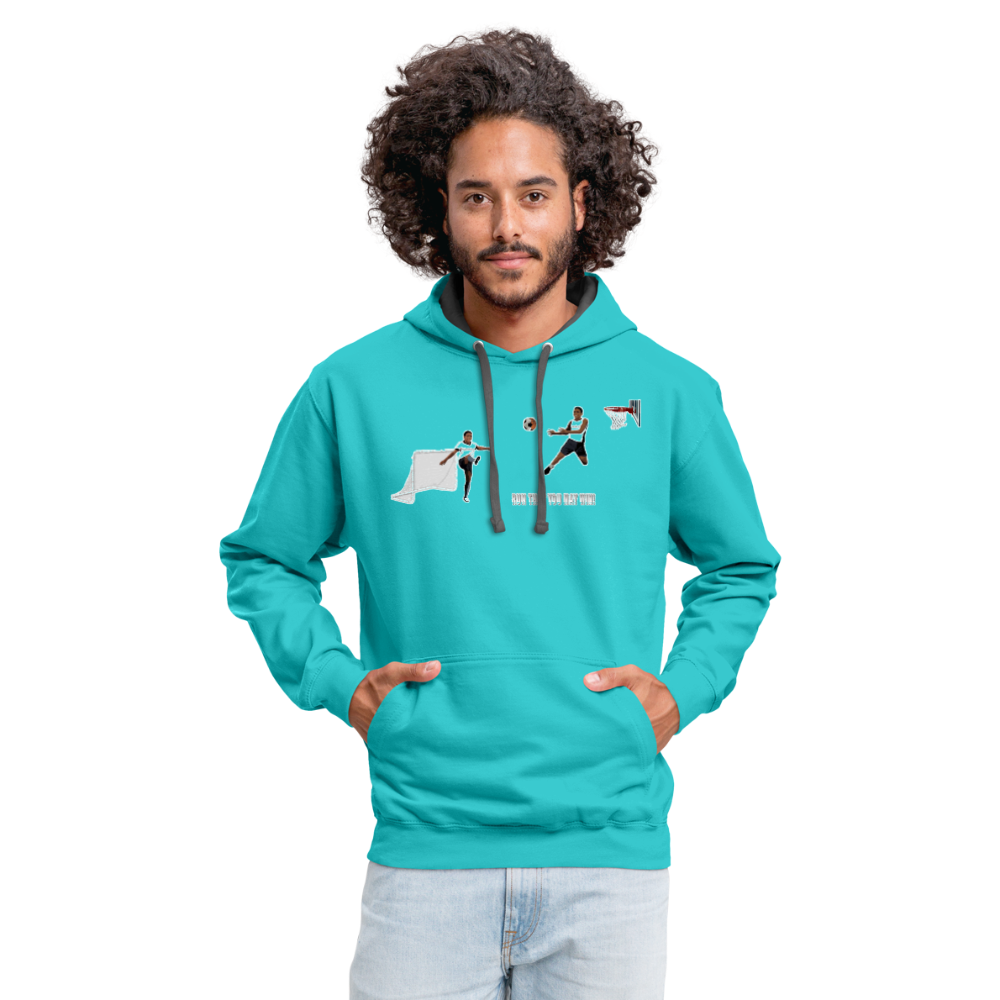 Amari Unisex Hoodie - scuba blue/asphalt