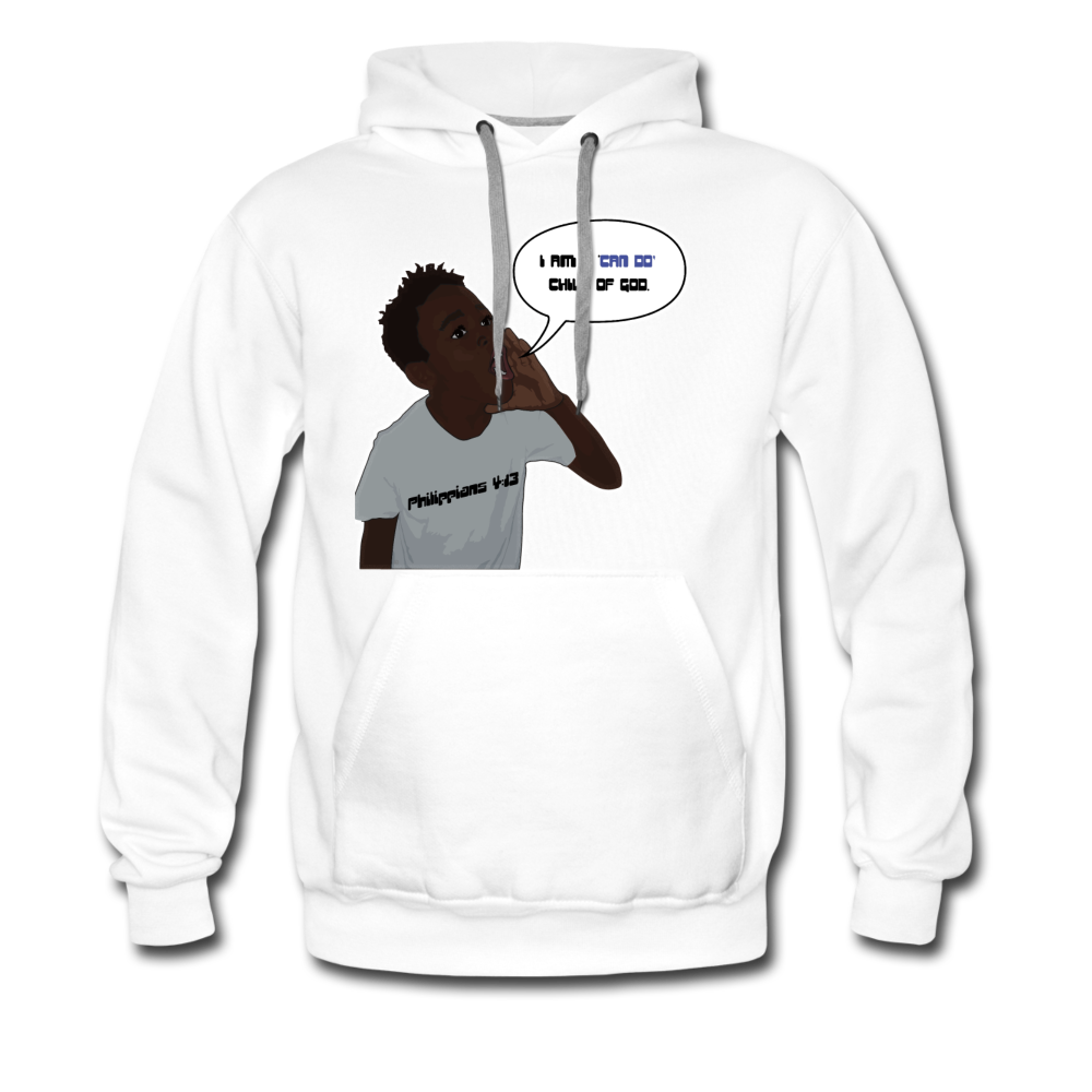 Kingston Men’s Premium Hoodie - white