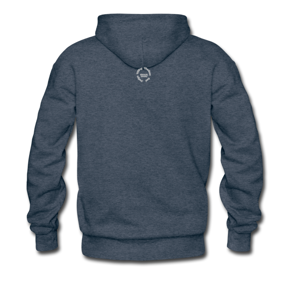 Kingston Men’s Premium Hoodie - heather denim