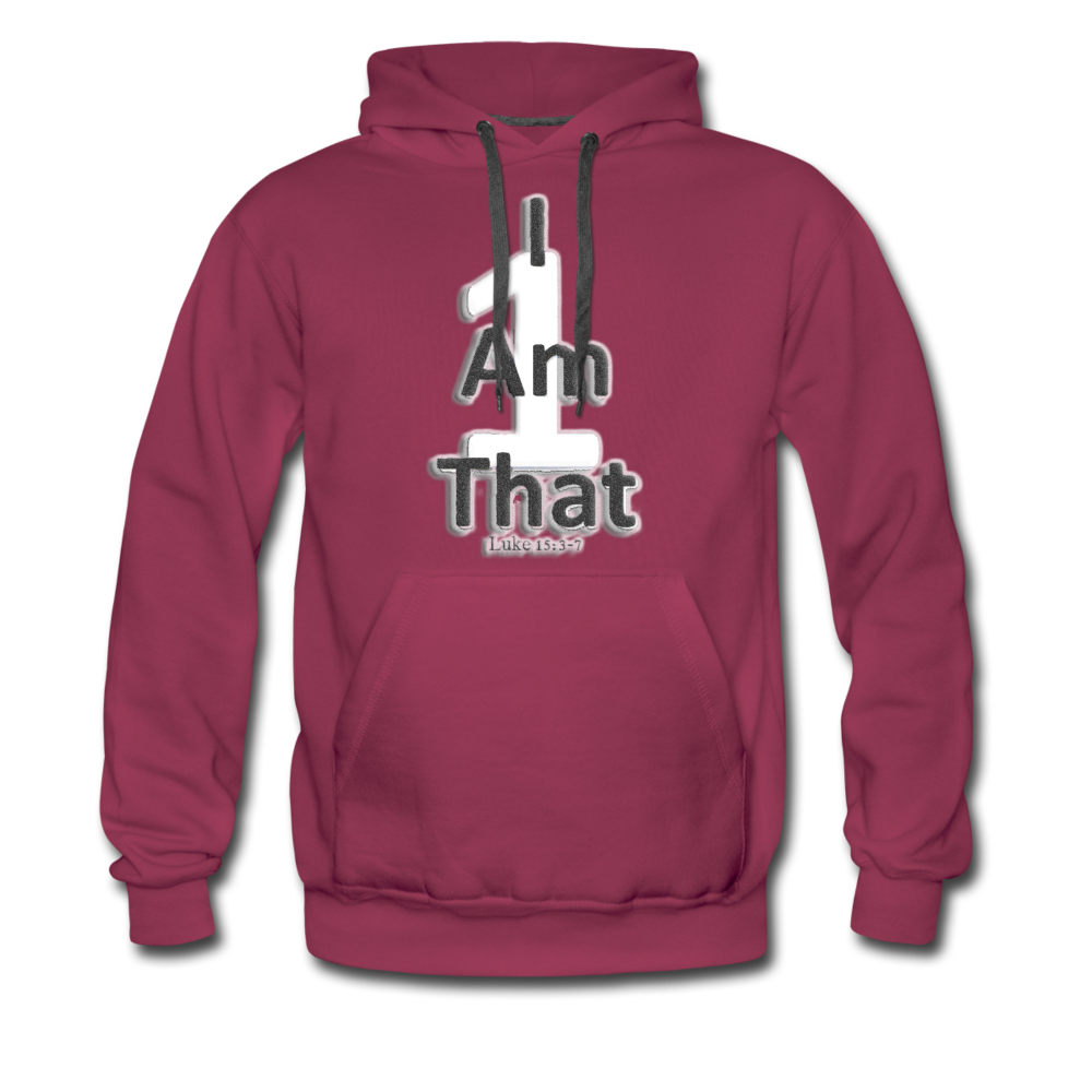 That One Men's Premium Hoodie - burgundy