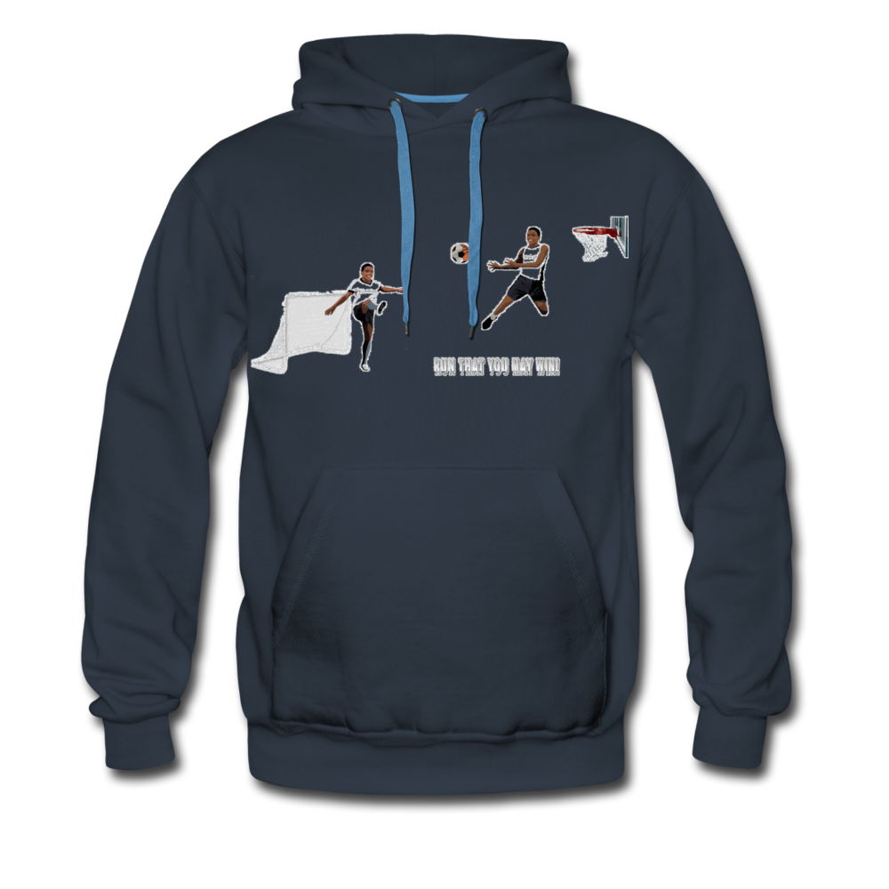 Amari Men's Premium Hoodie - navy