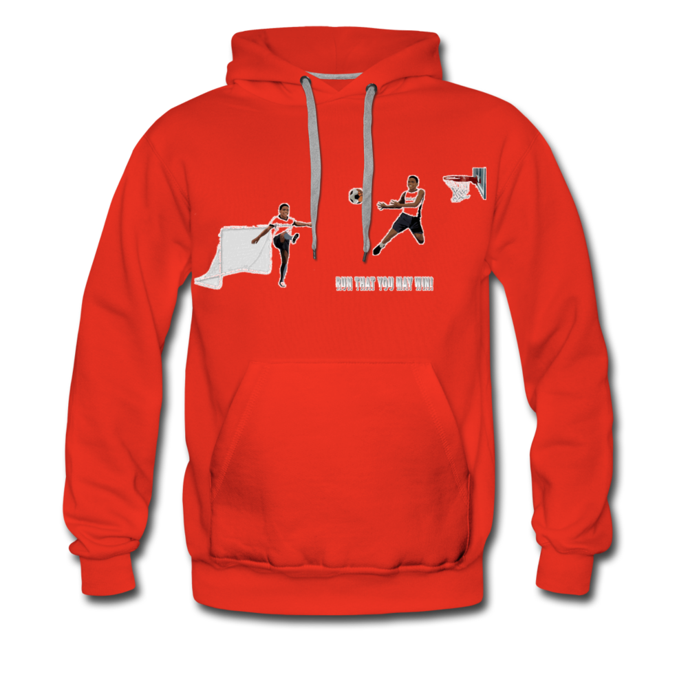 Amari Men's Premium Hoodie - red