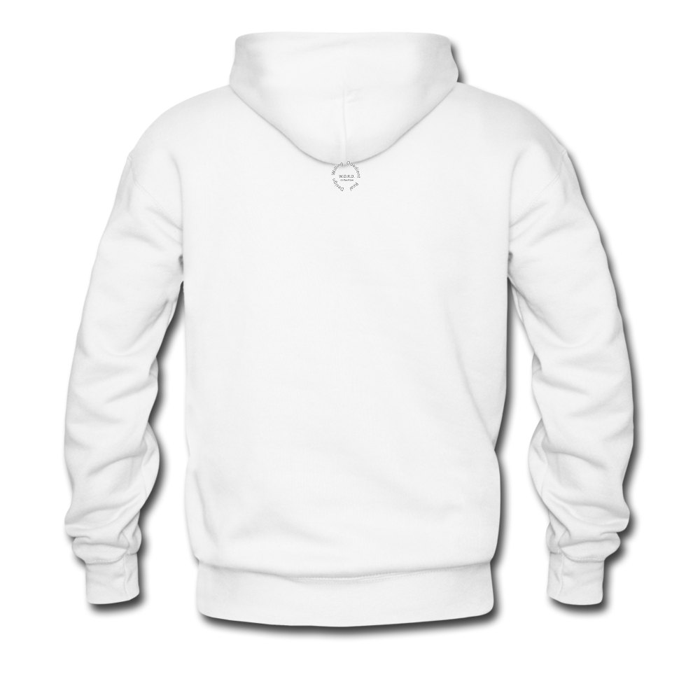Black Goodness Men's Premium Hoodie - white