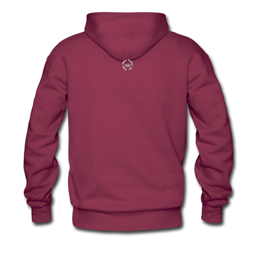 Black Goodness Men's Premium Hoodie - burgundy