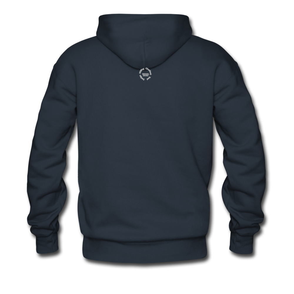 Black Goodness Men's Premium Hoodie - navy