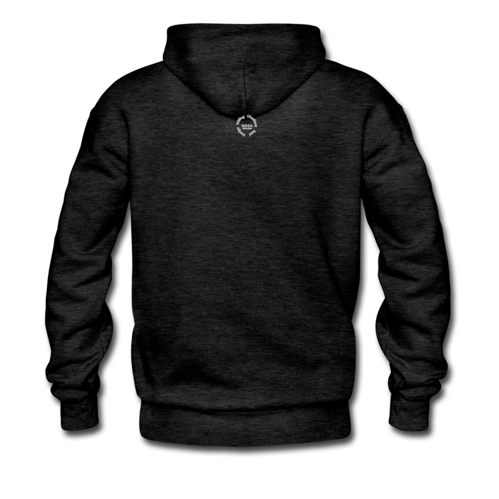Black Goodness Men's Premium Hoodie - charcoal gray