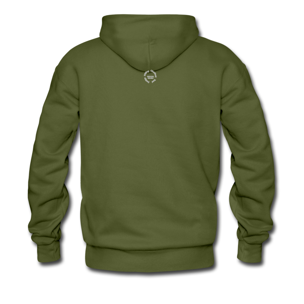 Black Goodness Men's Premium Hoodie - olive green
