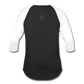 That One Unisex Baseball T-Shirt - black/white