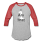 That One Unisex Baseball T-Shirt - heather gray/red