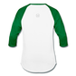 That One Unisex Baseball T-Shirt - white/kelly green