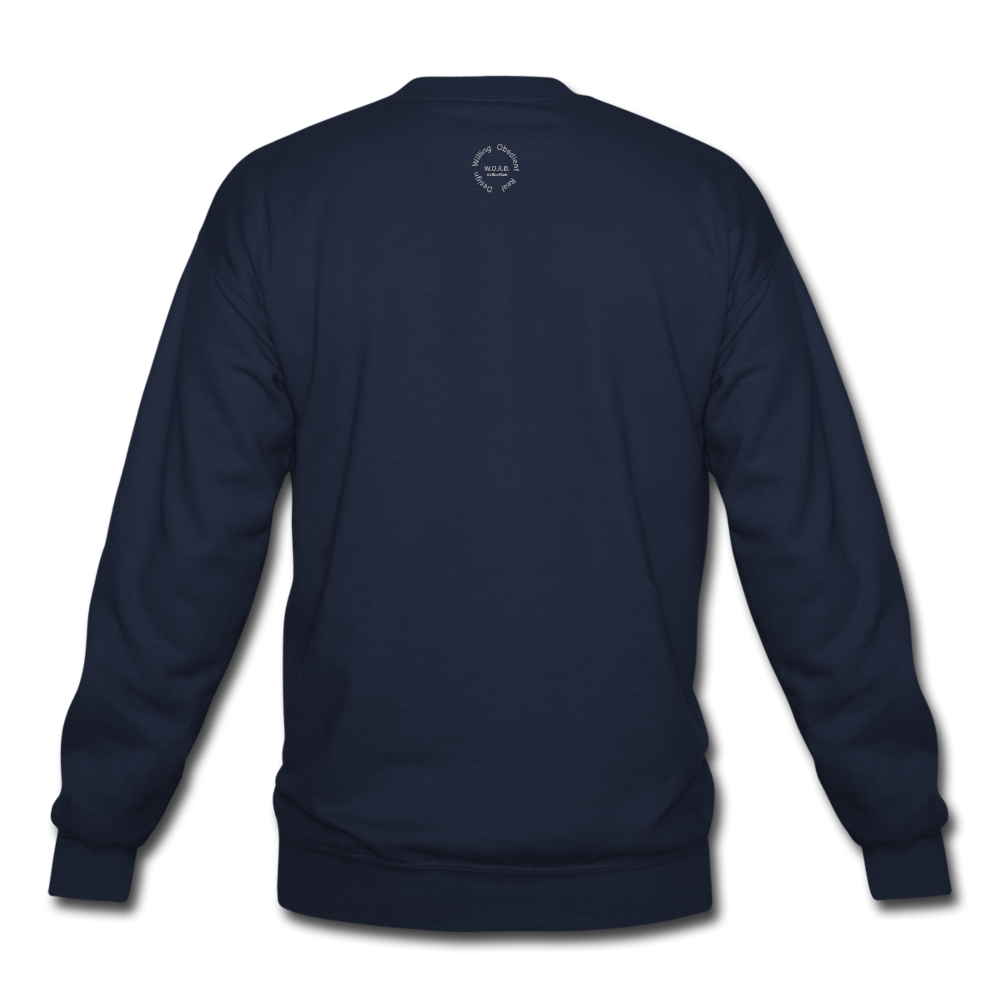 Black Goodness Unisex Crewneck Sweatshirt - navy