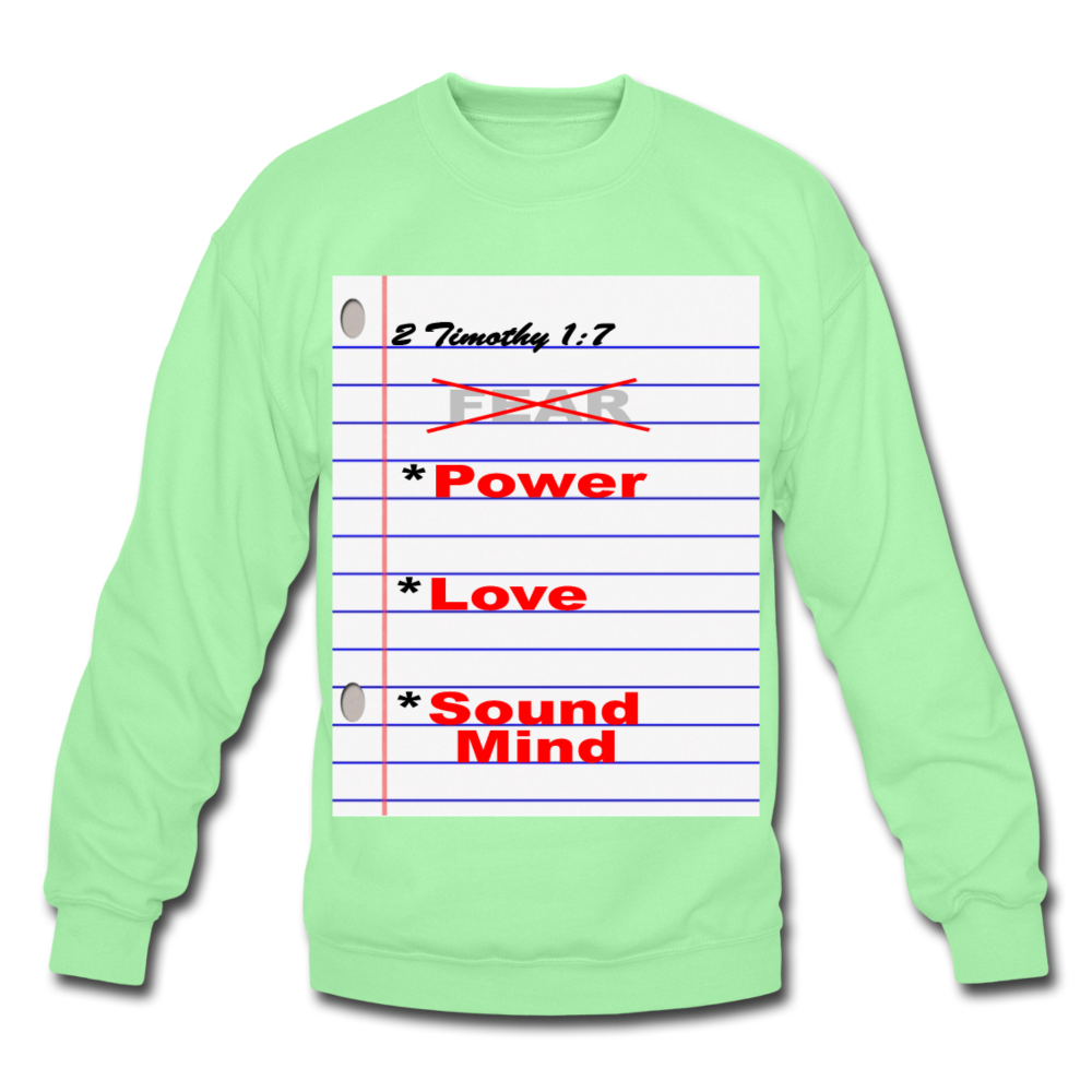 NO FEAR Unisex Crewneck Sweatshirt - lime