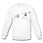 Amari Unisex Crewneck Sweatshirt - white