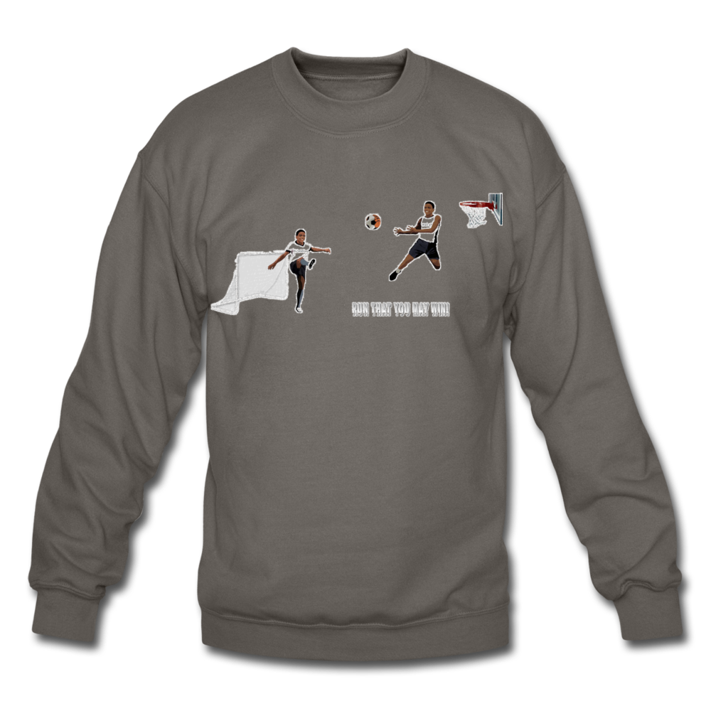 Amari Unisex Crewneck Sweatshirt - asphalt gray
