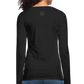 That One Women's Premium Slim Fit Long Sleeve T-Shirt - black